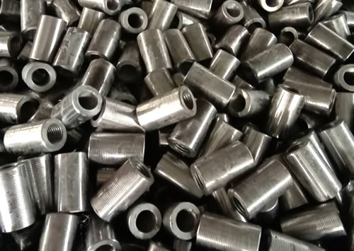 Reinforcement rebar couplers 12mm diameter one bar twistable 